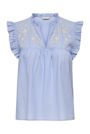 Regular Fit V-Neck Sleeveless (S/L) Mouwloze top met V-hals in normale pasvorm