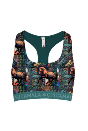 Meisjes 1-pack racer back Print Print