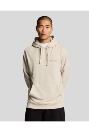 Loopback Embroidered Hoodie