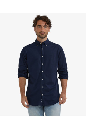 Stretch Pique Shirt Heren