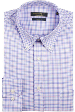 Steppin' Out Overhemd Ruiten Blauw Rood