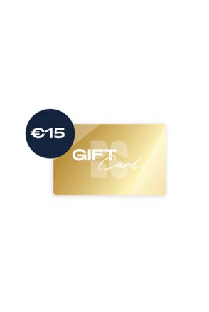 Gift card € 15,-