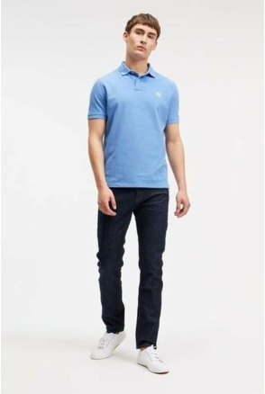 King Essentials The Rene Poloshirt Mid Blauw