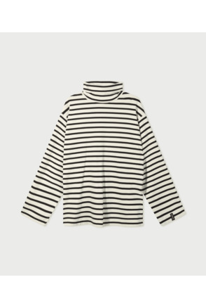 10DAYS Dames lange mouw t-shirt strepen 100% biologisch katoen