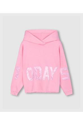 10DAYS Dames statement logo trui hoodie katoen polyester