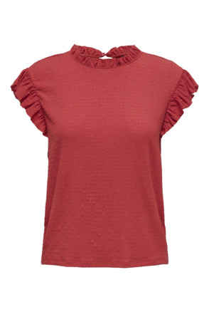 ONLFALLON S/S FRILLTOP CS JRS