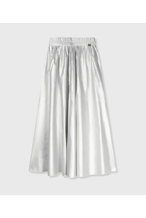 10DAYS Dames leren plissé rok 100% puur