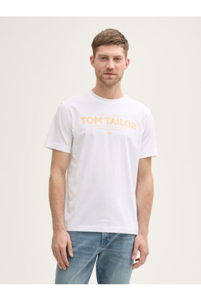 T-shirt met logo-opdruk
