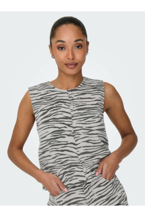ONLDORSI SL ZEBRA TOP DNM SIK