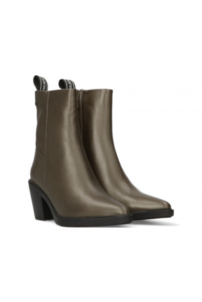 Gisele Enkellaarsjes op hak Metallic