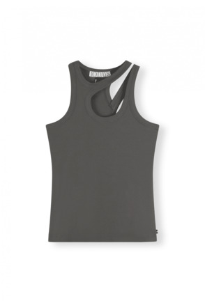 cut out tank top rib