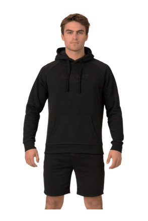 Heren hoodie zwart Black