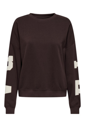 Loose Fit O-Neck Long Sleeves (L/S) Loose fit sweatshirt met O-hals voor vrijetijdsgebruik