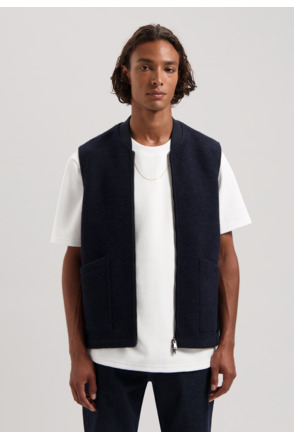 Dstrezzed Heren Mouwloos Gilet DS Nils Zwart