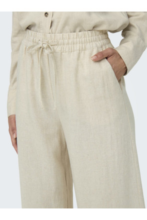Loose Fit Broek met wijde pijpen en hoge taille voor dagelijks gebruik