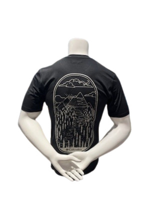 M EU Poplar Hill Grafisch SS Shirt