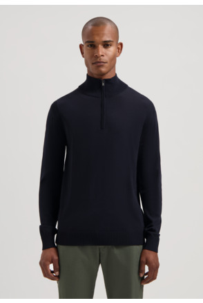 Dstrezzed Heren Gebreide Trui Skipper Donkerblauw