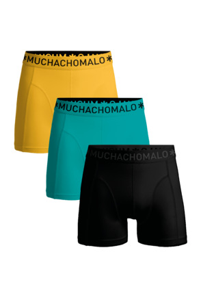 Heren 3-Pack Boxershorts Effen