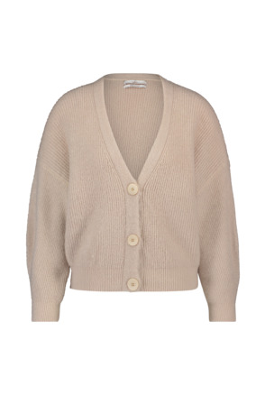 Aaiko Dames Mohair Cardigan Sand Shell