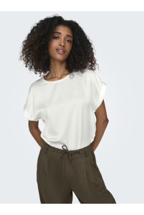 Regular Fit O-Neck Short Sleeves (S/S) O-hals top met korte mouwen voor de vrouwelijke stijl