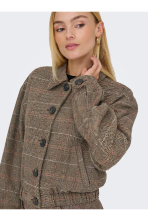 ONLRICCA LIFE CHECK JACKET OTW