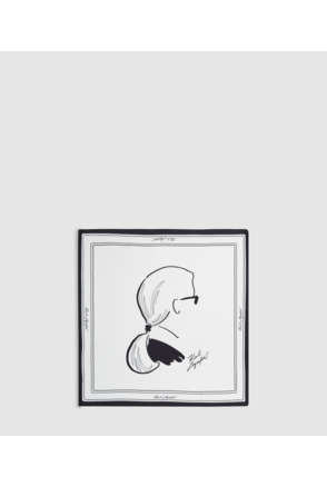 K/SKETCH CAMEO SCARF