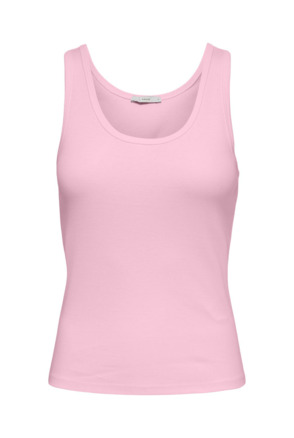Regular Fit O-Neck Sleeveless (S/L) Comfortabele regular fit basic tanktop met o-hals