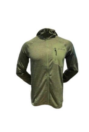 Single Canyon Fleece met capuchon