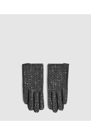 K/KURL BOUCLE GLOVES