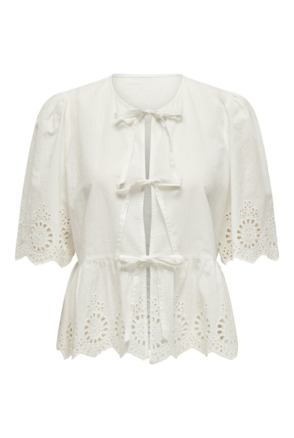 Regular Fit V-Neck Short Sleeves (S/S) Basic top met V-hals en korte mouwen voor een normale pasvorm