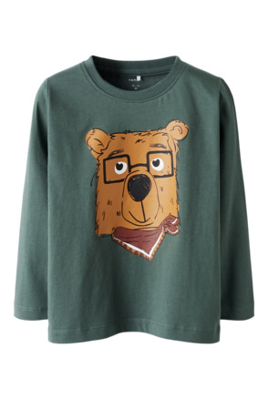 Normale pasvorm ronde hals lange mouwen (L/S) Jongens