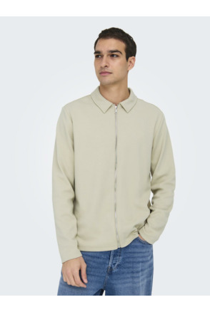 Polo met lange mouwen (L/S) met normale pasvorm Heren
