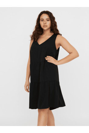VMOLIVIA SL PEPLUM DRESS GA CURVE