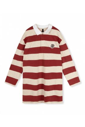 rugby dress big stripe