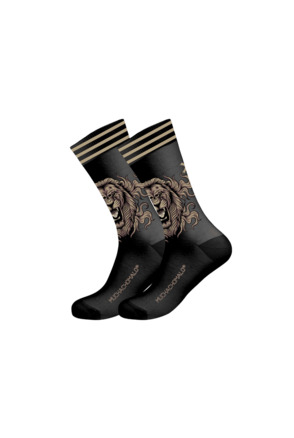 Mannen 1-pack sokken Lion King Pattern