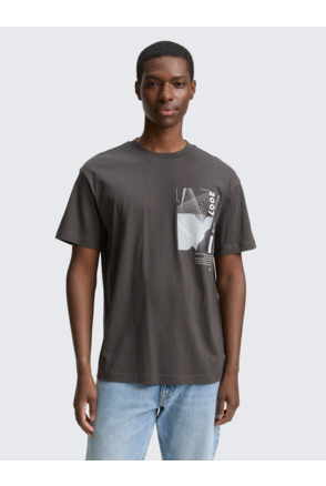 Relaxed T-shirt met fotoprint