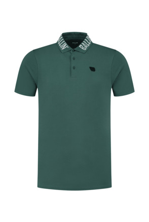 Jacquard Logo Polo Heren