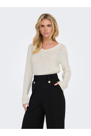 ONLGEENA L/S V-NECK KNT NOOS