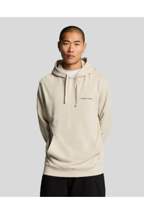 Loopback Embroidered Hoodie