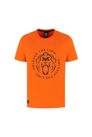 T-Shirt - Oranje - Unleash The Lion