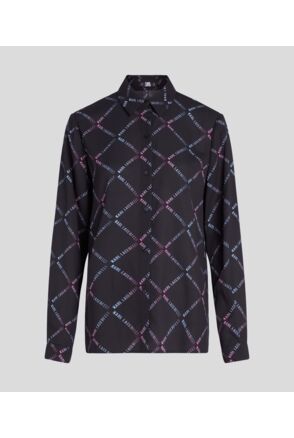 DIAMOND KARL AOP BLOUSE