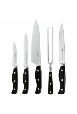 Knife set PURA incl. carving fork 5 pcs.