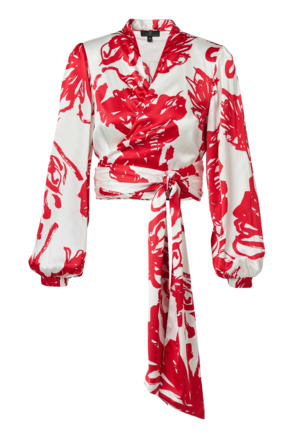 CARLY PRINT BLOUSE