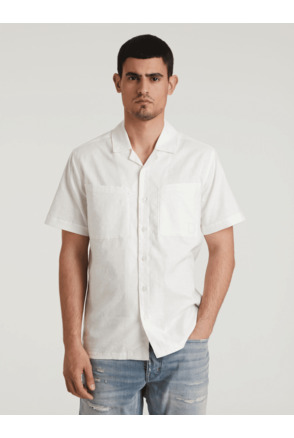 Chasin Heren Korte Mouw Shirts Bizz Linen