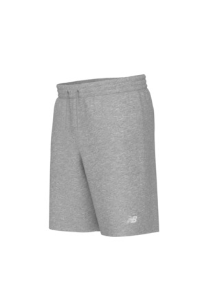 New Balance Heren Sport Korte Broek Grijs French Terry