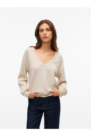 VMHALI LS V-NECK TOP JRS GA BOO