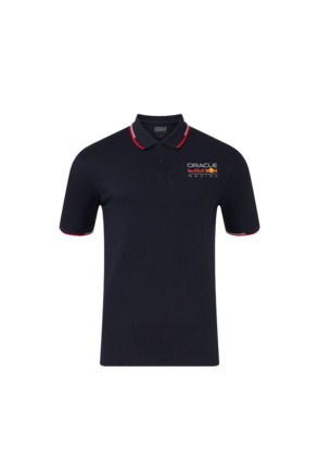 Full Colour Logo Polo - Navy - Red Bull Racing