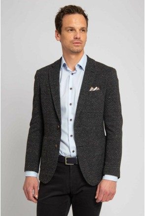 Suitable Colbert Fame Pied de Poule Antraciet