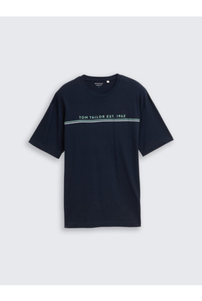 T-shirt met logo-opdruk