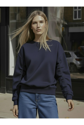 HDMAGGIE GATHERED SLEEVE SWEAT